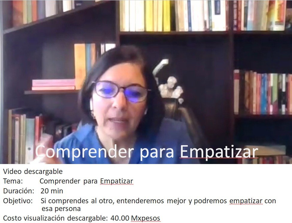 Comprender para Empatizar - Video 20´